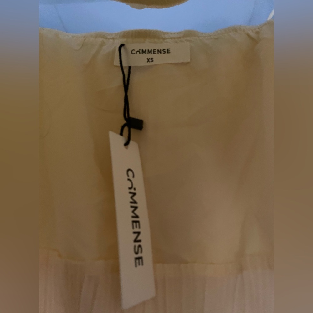 $50 msrp NWT commense Butter Yellow Ruffle set xs springtime Easter! - Picture 7 of 8